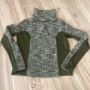 Nike Pro Hyperwarm Mock Neck Brushed Pullover